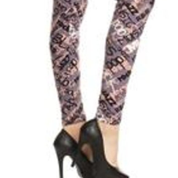 Leggings with stretch waistband - Picture 3 of 4